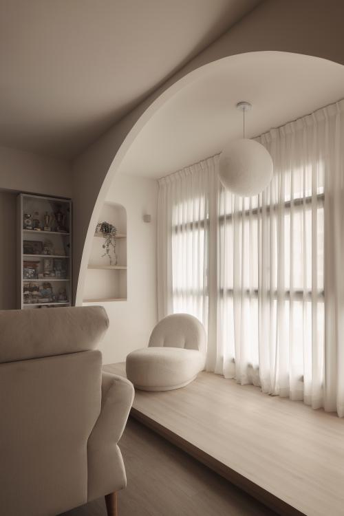Scandinavian Living Room at Parc Clover @ Tengah