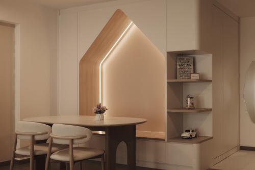 Scandinavian Dining Room at Parc Clover @ Tengah