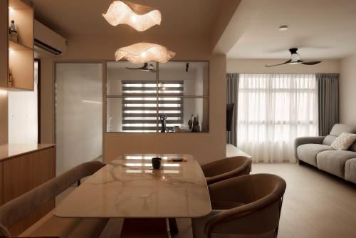 Scandinavian Living Room at Bartley Beacon