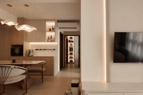 Scandinavian Living Room at Bartley Beacon