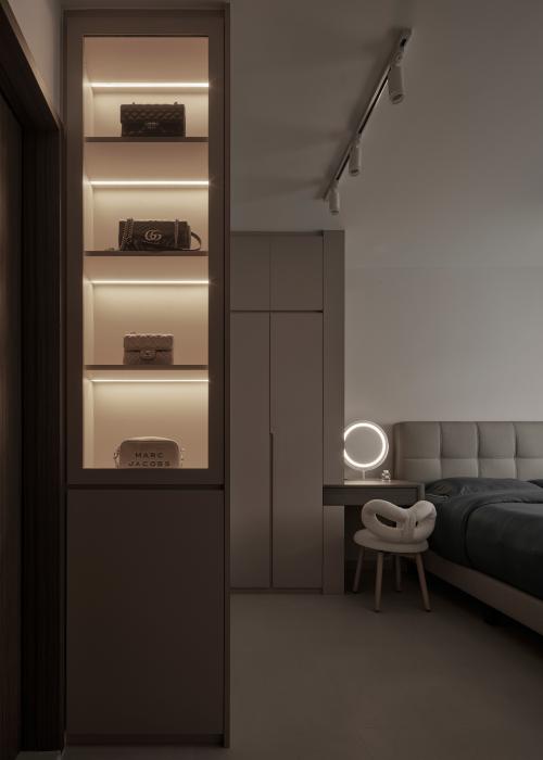 Contemporary Bedroom at Dakota One