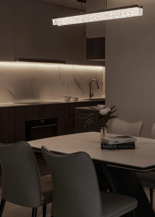 Contemporary Dining Room at Dakota One
