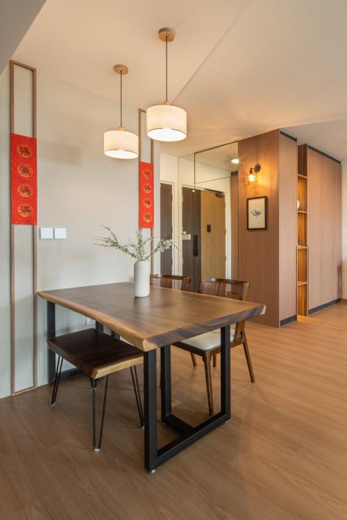 Scandinavian Dining Room at 126D Canberra Cres