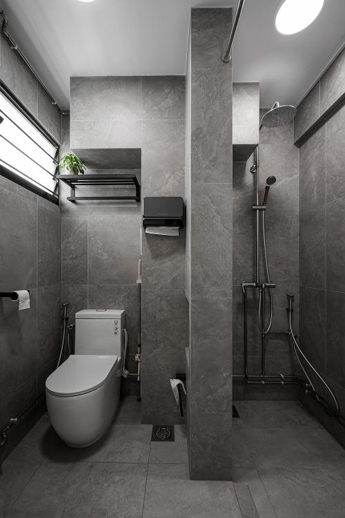 Industrial Bathroom at Jurong West