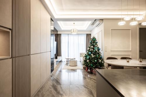 Contemporary Living Room at The Provence