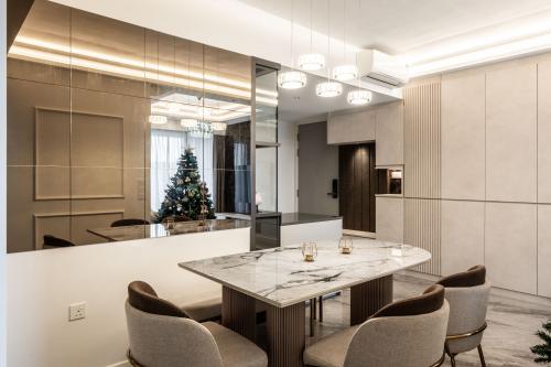Contemporary Dining Room at The Provence