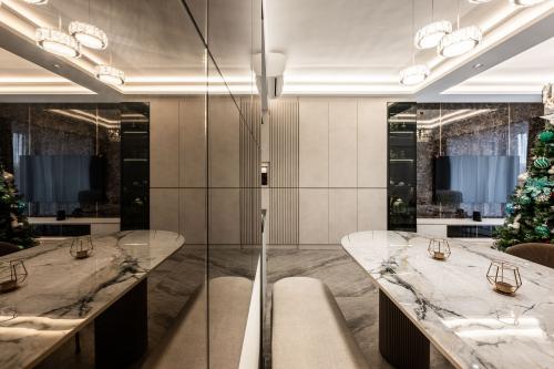 Contemporary Living Room at The Provence