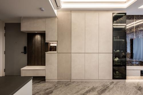 Contemporary Entryway at The Provence