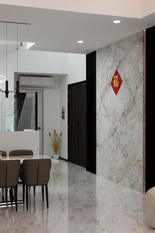 Contemporary Entryway at The Vision