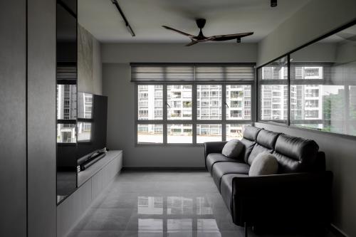 Contemporary Living Room at 522B Tampines