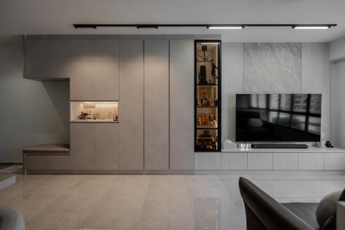 Contemporary Living Room at 522B Tampines