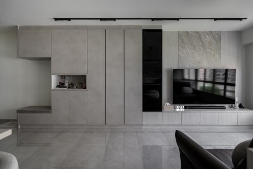 Contemporary Living Room at 522B Tampines