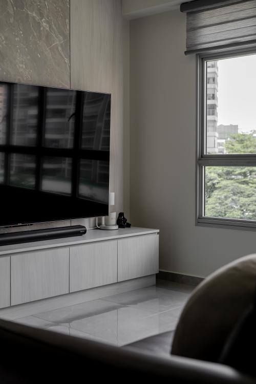 Contemporary Living Room at 522B Tampines