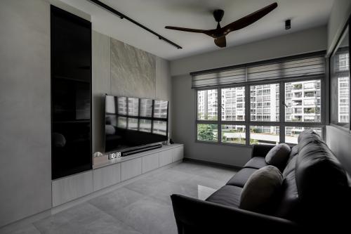 Contemporary Living Room at 522B Tampines