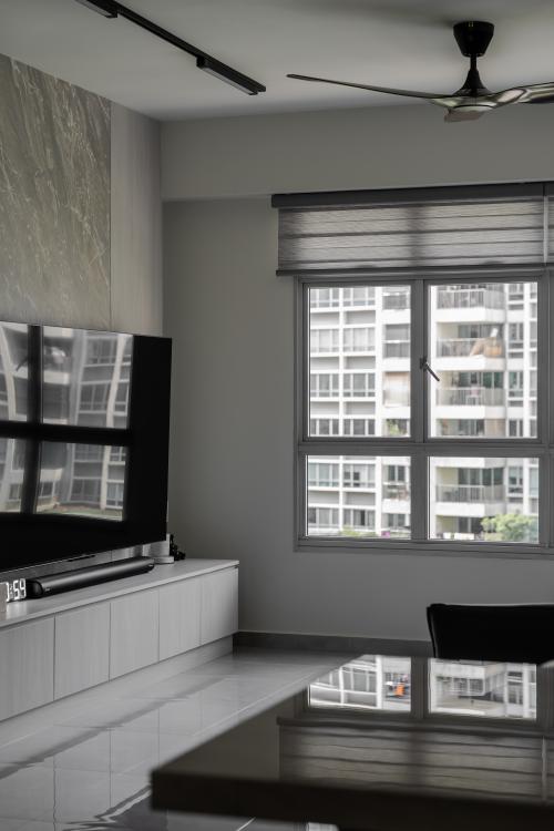 Contemporary Living Room at 522B Tampines