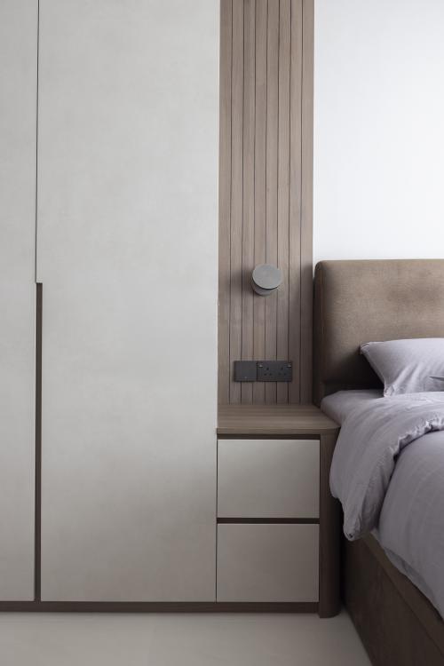 Contemporary Bedroom at 264C Compassvale Bow