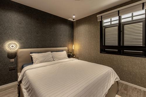 Modern Bedroom at Avenue South Residence
