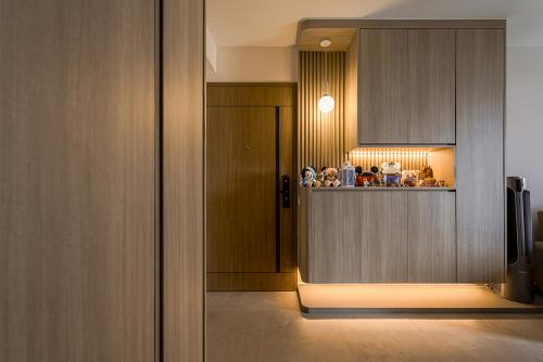 Scandinavian Foyer at Parc Central Residences