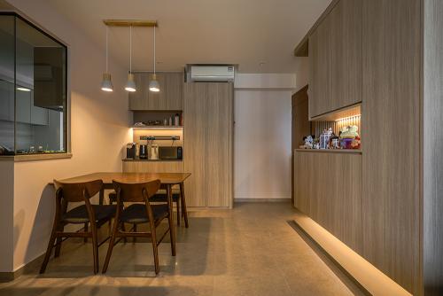 Scandinavian Dining Room at Parc Central Residences