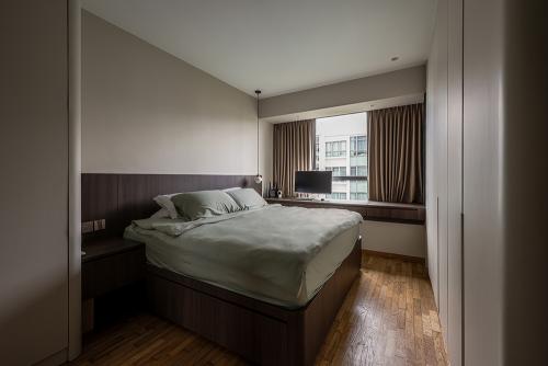 Minimalist Bedroom at The Gale