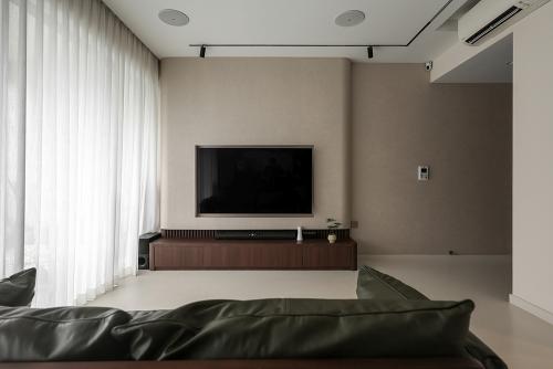Minimalist Living Room at The Gale