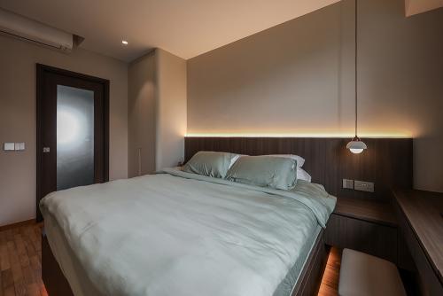 Minimalist Bedroom at The Gale