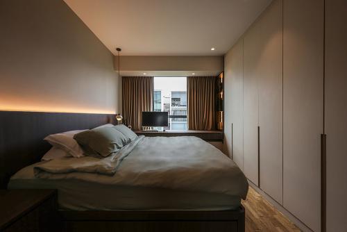 Minimalist Bedroom at The Gale