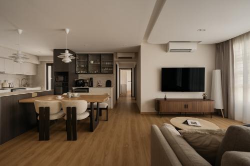 Minimalist Living Room at Teck Ghee Parkview