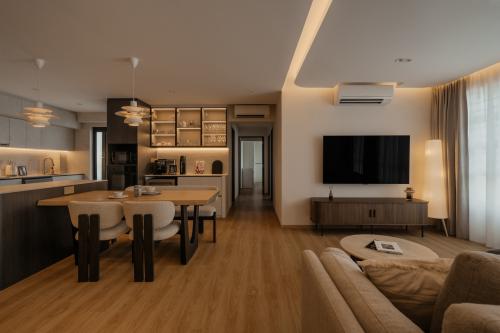 Minimalist Living Room at Teck Ghee Parkview