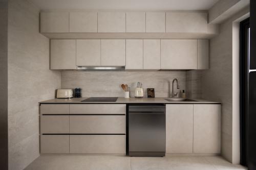 Minimalist Kitchen at Teck Ghee Parkview