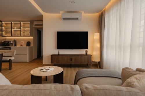 Minimalist Living Room at Teck Ghee Parkview