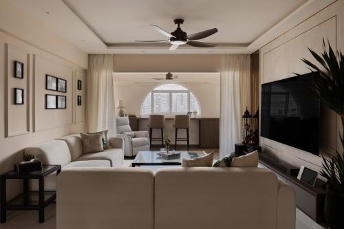 Modern Living Room at Tampines Arcadia