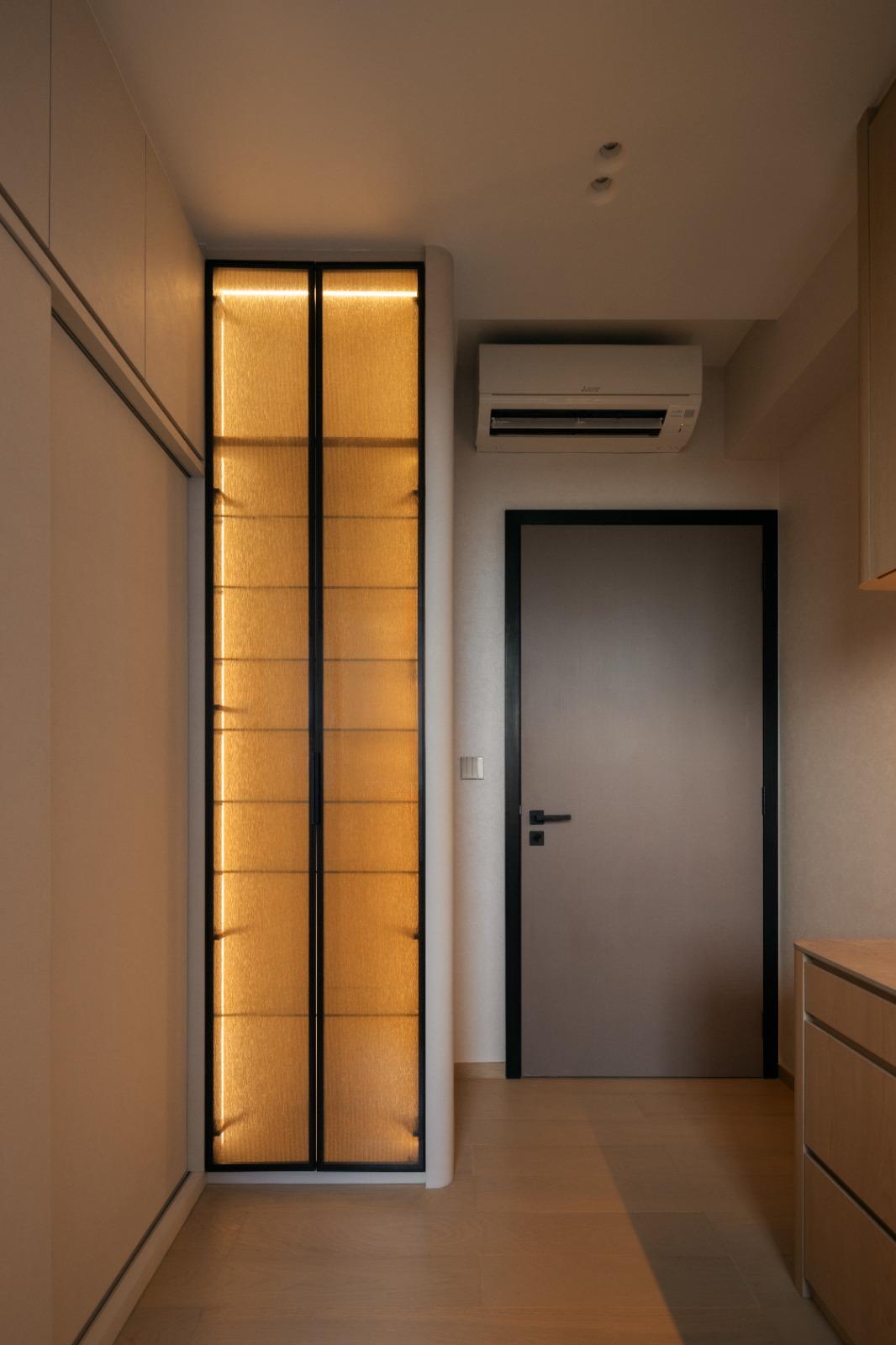 Modern Study with Bookshelf and Bookcases