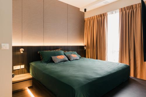 Modern Bedroom at Lake Life Condominium