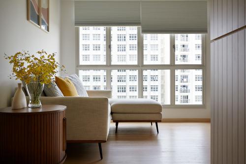 Minimalist Living Room at Sumang Walk