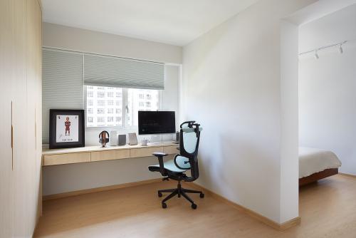 Minimalist Home Office at Sumang Walk
