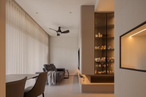 Minimalist Living Room at The Skywoods