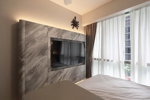 Minimalist Bedroom at 4 Bedroom EC @ Yishun North Gaia