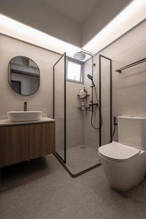 Scandinavian Bathroom at Alkaff Breeze