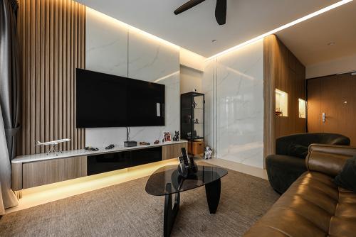 Scandinavian Living Room at Alkaff Breeze