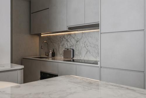 Modern Kitchen at Silversea