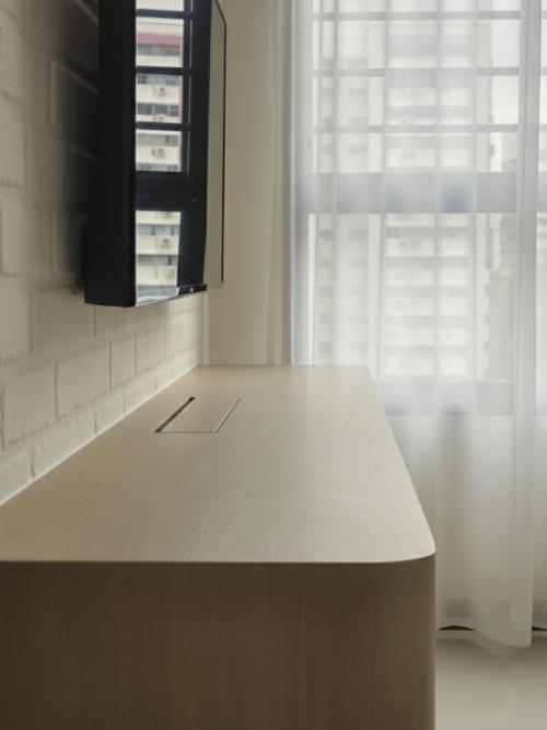 Minimalist Living Room at Hougang Aveune 9