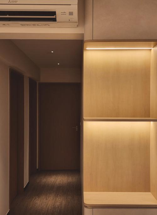 Minimalist Living Room at Fernvale Road 465B