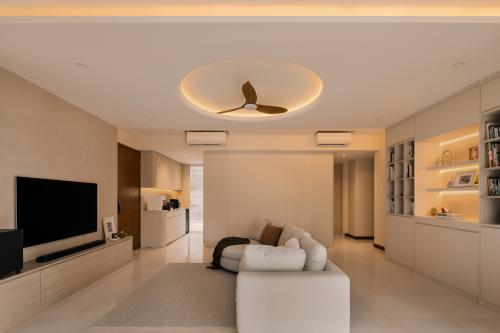 Modern Living Room at Floridian