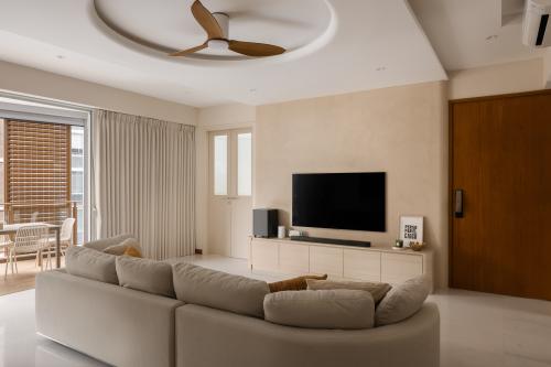 Modern Living Room at Floridian