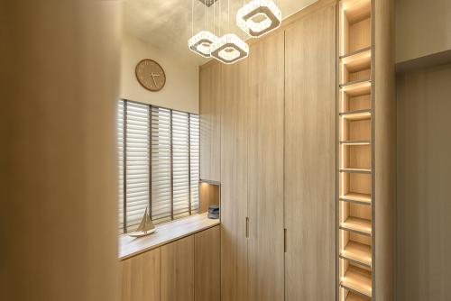 Modern Walk-in Wardrobe at Ki Residences