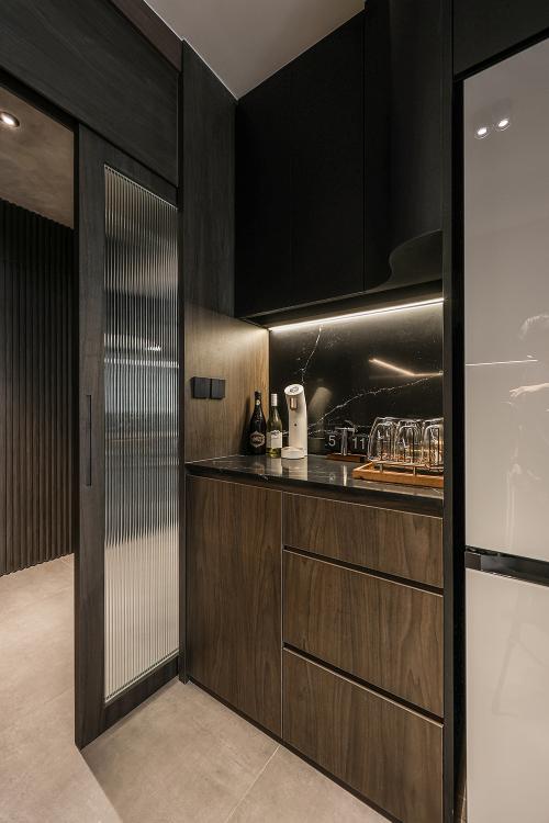 Industrial Home Bar at Bishan