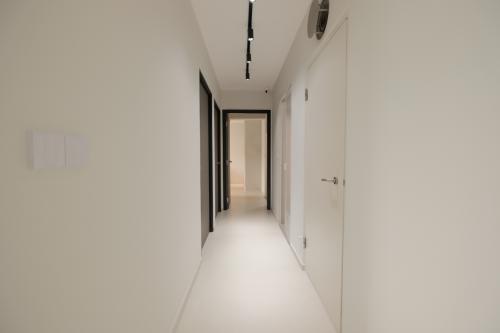 Minimalist Hallway at 617D Punggol Dr