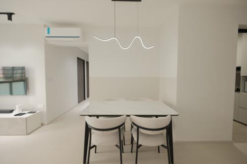 Minimalist Dining Room at 617D Punggol Dr