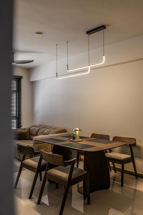 Modern Dining Room at Tampines GreenEmerald